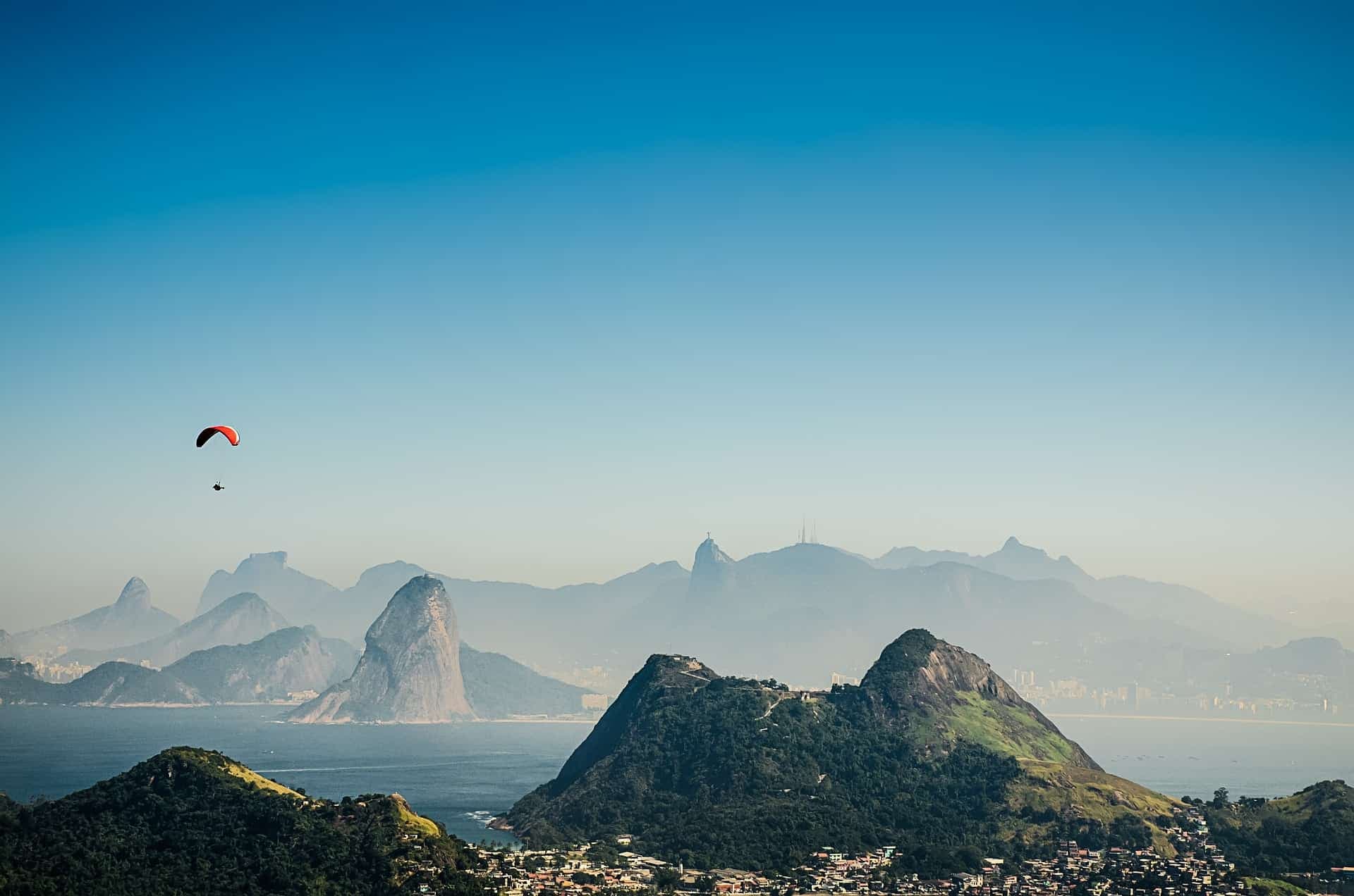 Uitzicht in Rio de Janeiro.